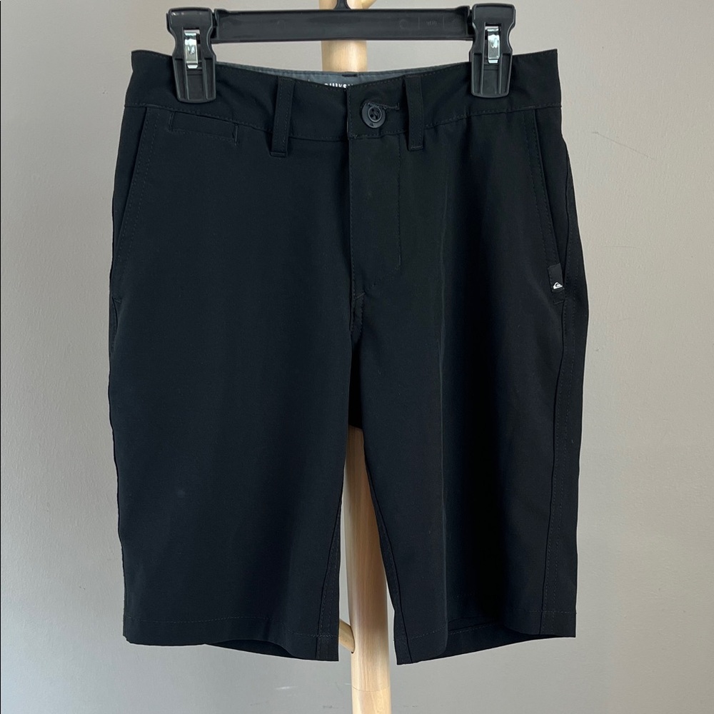 ⭐️⭐️ PICK 5 / $20 Quiksilver Boys Black Dry Flight Shorts Size 8/24